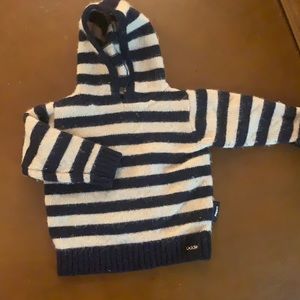 Toddles Hoodie Sweater | Stripes